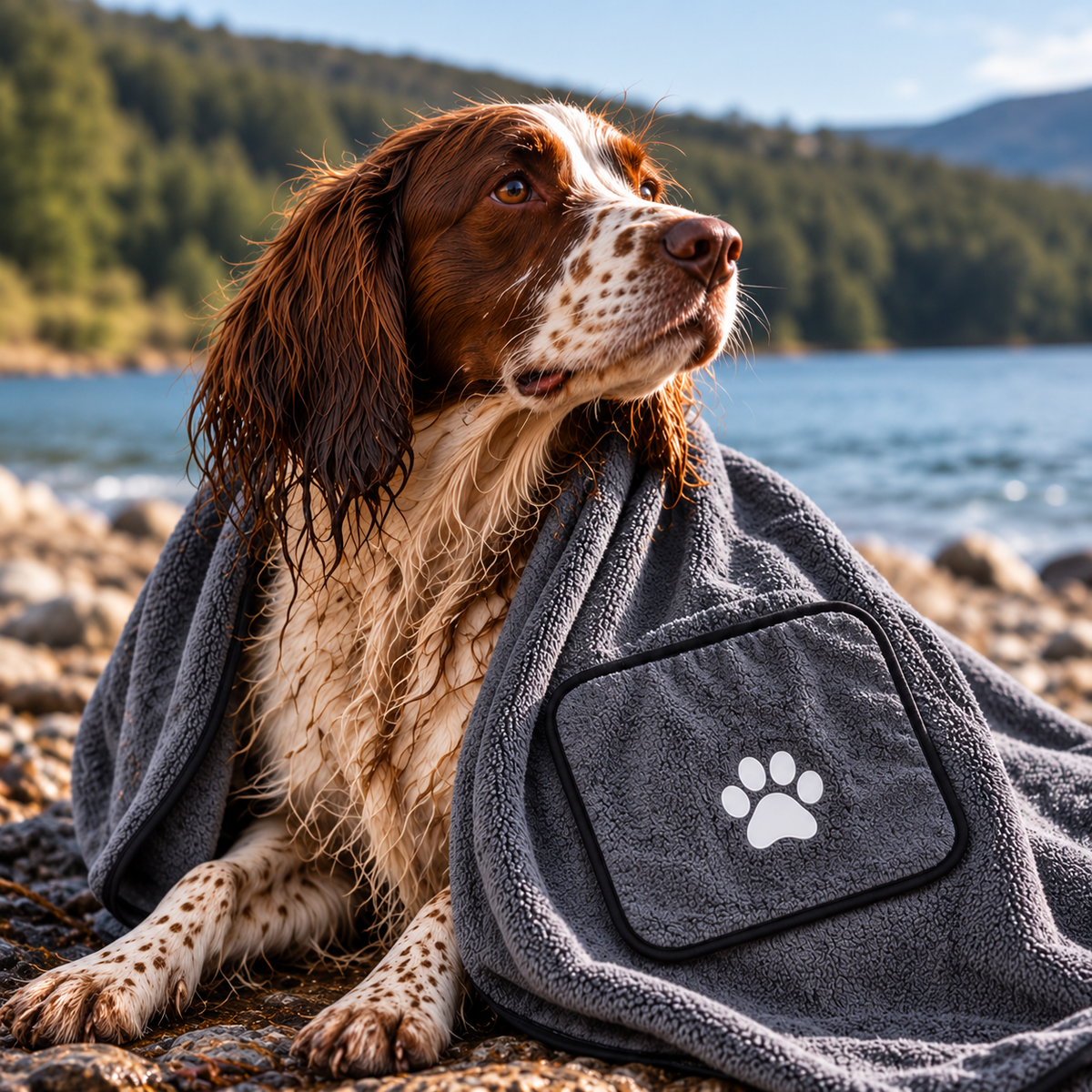 Bark & Roll Premium Quick-Dry Dog Towel
